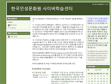 Tablet Screenshot of koreacyberstudy.com